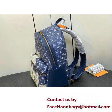 Louis Vuitton Monogram Canvas Discovery Backpack Bag M23905 Blue 2023