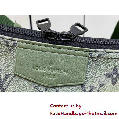 Louis Vuitton Monogram Canvas Hamac Bag M23779 Khaki Green/Vermillion Red 2023