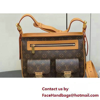 Louis Vuitton Monogram Canvas Hudson GM Shoulder Bag M40025 2023