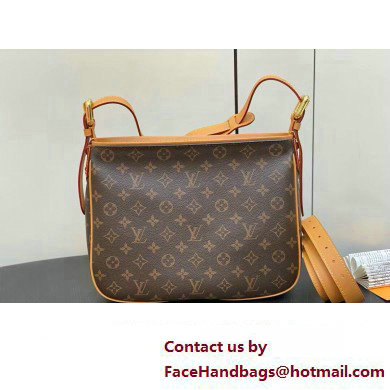 Louis Vuitton Monogram Canvas Hudson GM Shoulder Bag M40025 2023