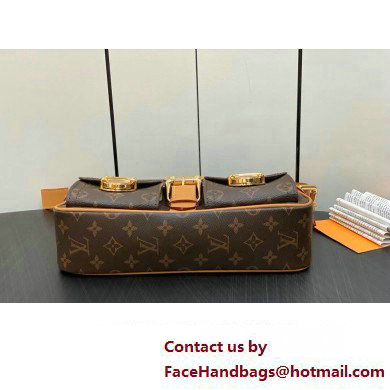 Louis Vuitton Monogram Canvas Hudson PM Shoulder Bag M40027 2023