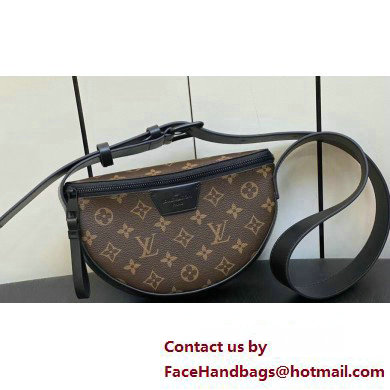 Louis Vuitton Monogram Canvas LV Moon Crossbody Bag M23835 Brown 2023 - Click Image to Close