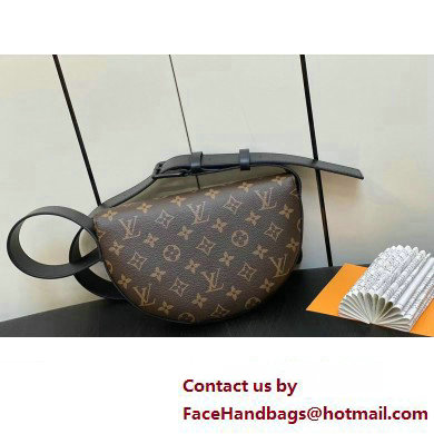 Louis Vuitton Monogram Canvas LV Moon Crossbody Bag M23835 Brown 2023