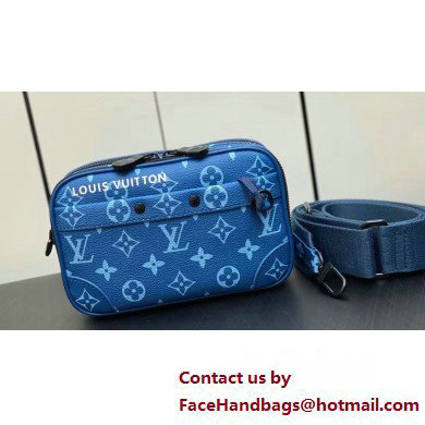 Louis Vuitton Monogram Canvas Nano Alpha Bag M82801 Atlantic Blue 2023 - Click Image to Close