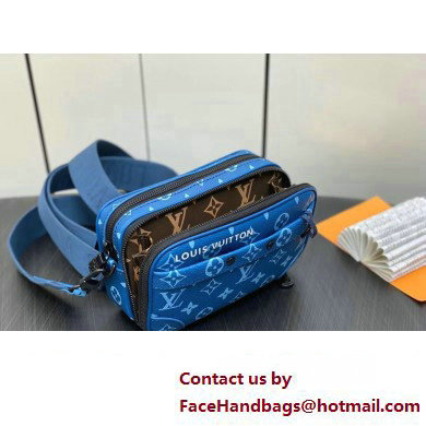 Louis Vuitton Monogram Canvas Nano Alpha Bag M82801 Atlantic Blue 2023