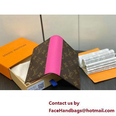 Louis Vuitton Monogram Canvas Passport Cover M82866 Fuchsia 2024