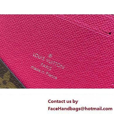 Louis Vuitton Monogram Canvas Passport Cover M82866 Fuchsia 2024