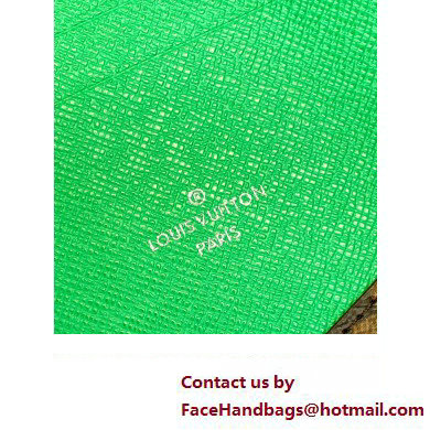 Louis Vuitton Monogram Canvas Passport Cover M82867 Green 2024