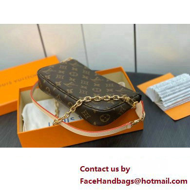 Louis Vuitton Monogram Canvas Pochette Accessoires Bag M82766 2023