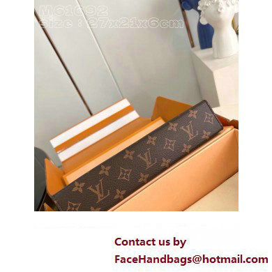 Louis Vuitton Monogram Canvas Pochette Voyage MM Bag M82855 Orange 2024