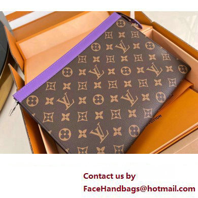 Louis Vuitton Monogram Canvas Pochette Voyage MM Bag M82859 Purple 2024