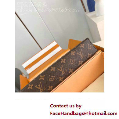 Louis Vuitton Monogram Canvas Pochette Voyage MM Bag M82860 Yellow 2024