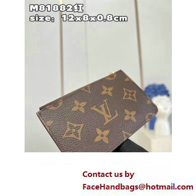 Louis Vuitton Monogram Canvas Romy Card Holder M81881 Red