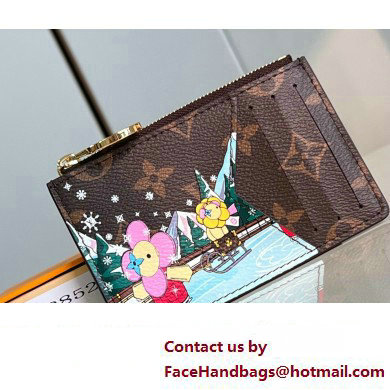 Louis Vuitton Monogram Canvas Romy Card Holder M82852 Vivienne print Pink - Click Image to Close