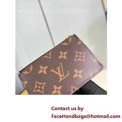 Louis Vuitton Monogram Canvas Romy Card Holder M82852 Vivienne print Pink