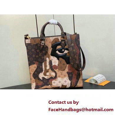 Louis Vuitton Monogram Canvas Sac Plat NV Bag M46679 Brown 2023