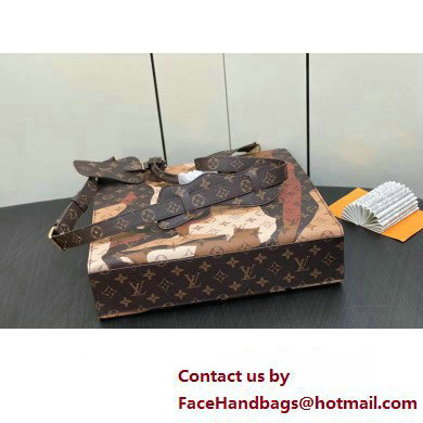 Louis Vuitton Monogram Canvas Sac Plat NV Bag M46679 Brown 2023