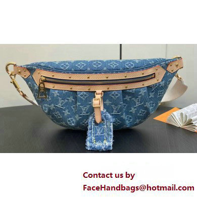 Louis Vuitton Monogram Denim BumBag M46847 2024