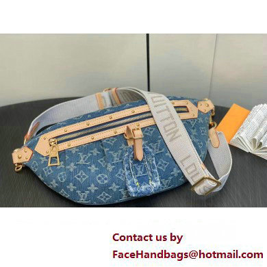 Louis Vuitton Monogram Denim BumBag M46847 2024