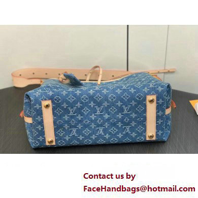 Louis Vuitton Monogram Denim Carry All Bag M46855 2024