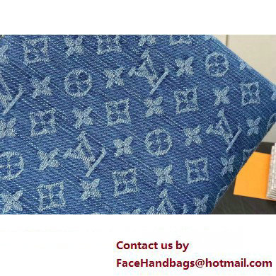 Louis Vuitton Monogram Denim Coussin PM Bag M24564 Blue New LV Remix 2024