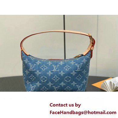 Louis Vuitton Monogram Denim Mini Moon Bag M82949 2024