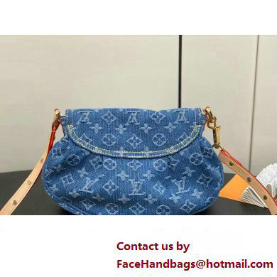 Louis Vuitton Monogram Denim Sunset Bag M46829 Blue New LV Remix 2024