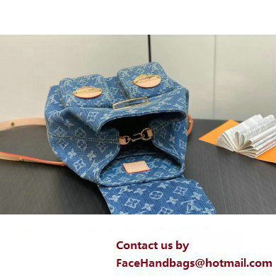 Louis Vuitton Monogram Denim Venice Backpack Bag M46836 2024