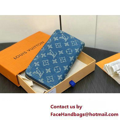 Louis Vuitton Monogram Denim Zippy Wallet M82958 2024