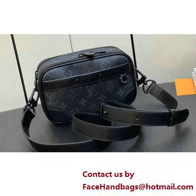 Louis Vuitton Monogram Eclipse Canvas Nano Alpha Bag M82542 2023