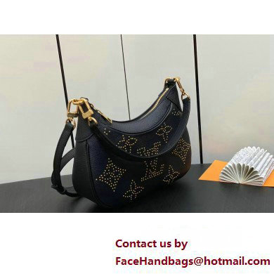 Louis Vuitton Monogram Empreinte Bagatelle Bag M46735 Studs Black 2023