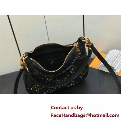 Louis Vuitton Monogram Empreinte Bagatelle Bag M46735 Studs Black 2023