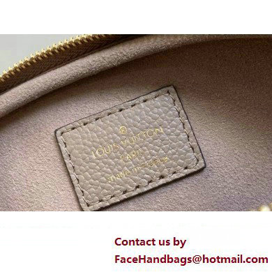 Louis Vuitton Monogram Empreinte Mini Bumbag M83219 Tourterelle Beige / Cream 2024