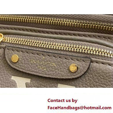 Louis Vuitton Monogram Empreinte Mini Bumbag M83219 Tourterelle Beige / Cream 2024