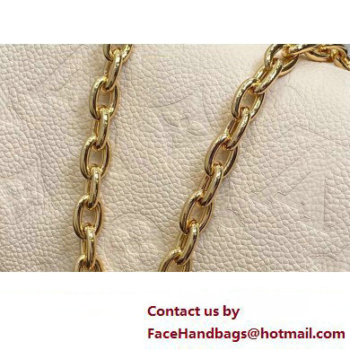 Louis Vuitton Monogram Empreinte Mini Bumbag M83275 Cream 2024