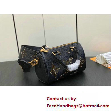 Louis Vuitton Monogram Empreinte Nano Speedy Bag M46745 Studs Black 2023