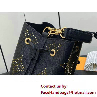 Louis Vuitton Monogram Empreinte Neonoe BB Bag M46734 Studs Black 2023