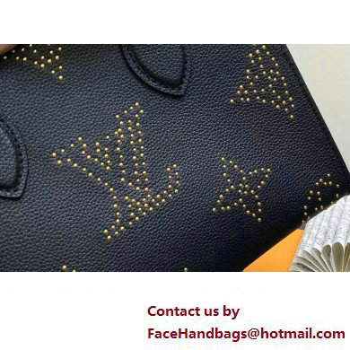 Louis Vuitton Monogram Empreinte OnTheGo PM Bag M46733 Studs Black 2023