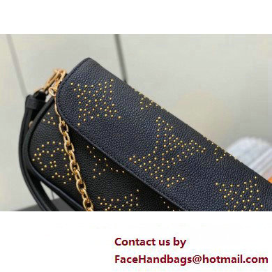 Louis Vuitton Monogram Empreinte Wallet on Chain Ivy Bag M82653 Studs Black 2023