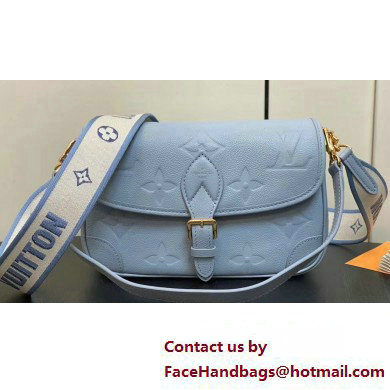 Louis Vuitton Monogram Empriente leather Diane Bag M46846 Blue Hour 2024