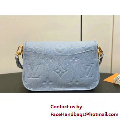 Louis Vuitton Monogram Empriente leather Diane Bag M46846 Blue Hour 2024