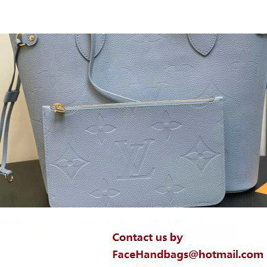 Louis Vuitton Monogram Empriente leather Neverfull MM Bag M46482 Blue Hour 2024