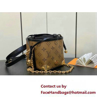 Louis Vuitton Monogram Reverse Canvas LV Charms Noe Purse Bag M82885 2023