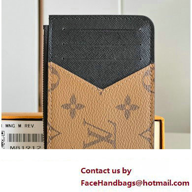 Louis Vuitton Monogram Reverse Canvas Romy Card Holder M81912