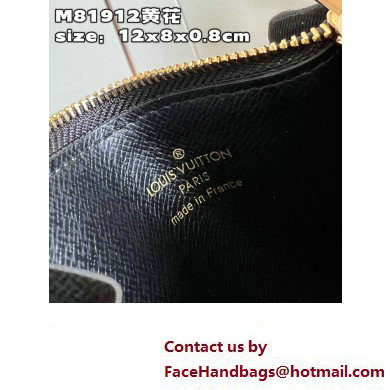 Louis Vuitton Monogram Reverse Canvas Romy Card Holder M81912