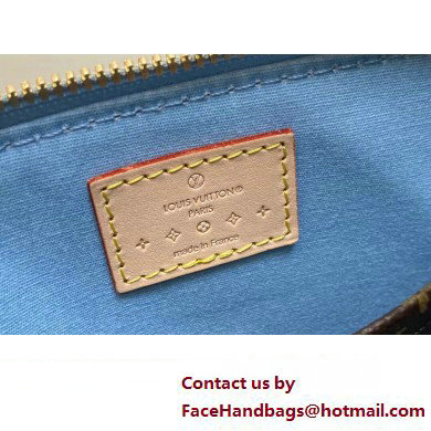 Louis Vuitton Monogram Vernis Alma BB Bag New LV Remix M24062 Sky 2024