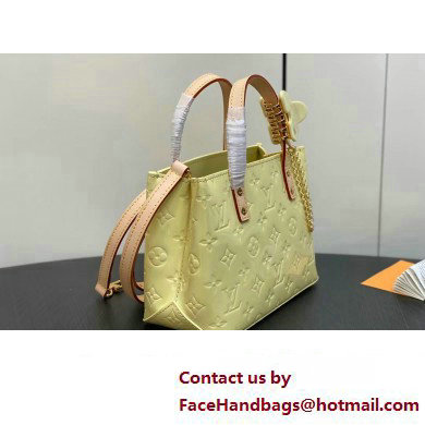 Louis Vuitton Monogram Vernis Reade PM Bag New LV Remix Chic and Yellow 2024