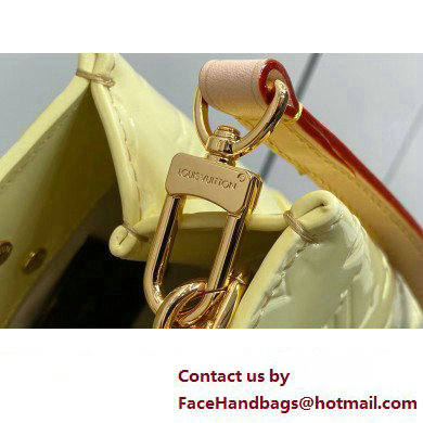 Louis Vuitton Monogram Vernis Reade PM Bag New LV Remix Chic and Yellow 2024