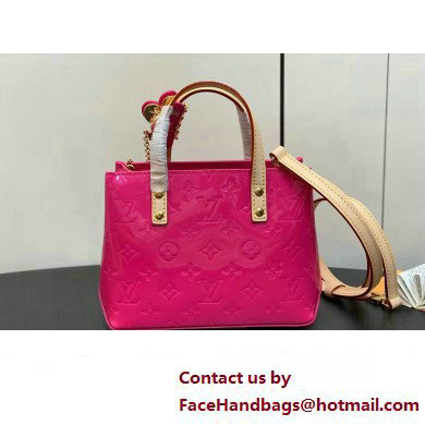 Louis Vuitton Monogram Vernis Reade PM Bag New LV Remix M24028 Neon Pink 2024 - Click Image to Close