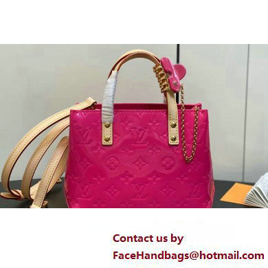 Louis Vuitton Monogram Vernis Reade PM Bag New LV Remix M24028 Neon Pink 2024